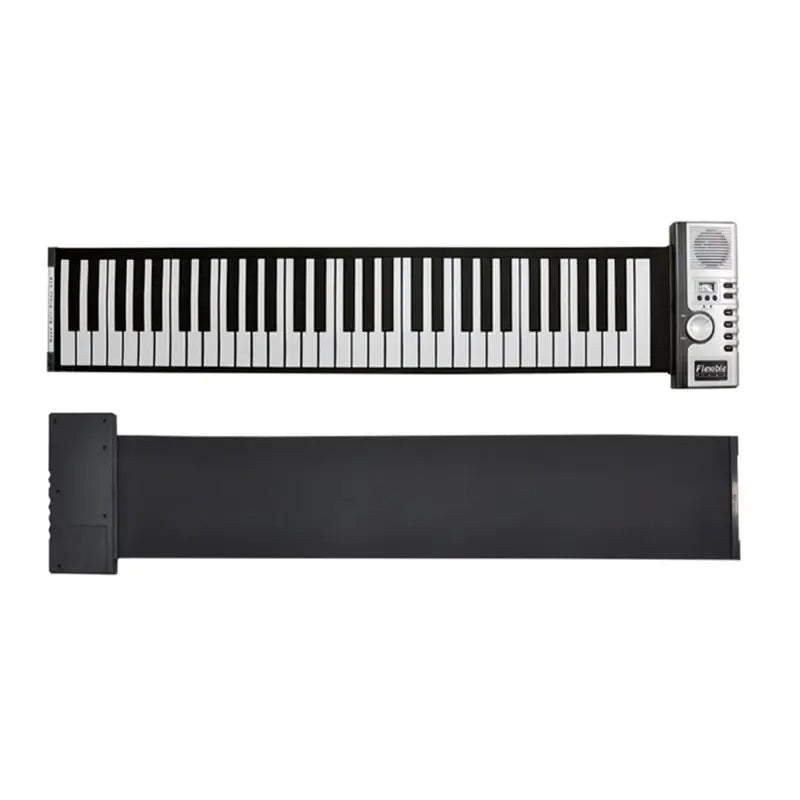 61-Key Silicone Foldable Electronic Piano